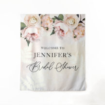 Pano de Fundo de Boas-Vindas de Noiva com Flores R