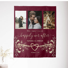 Tapete De Parede Pano de Fundo de Boas-Vindas para Casamento Feliz