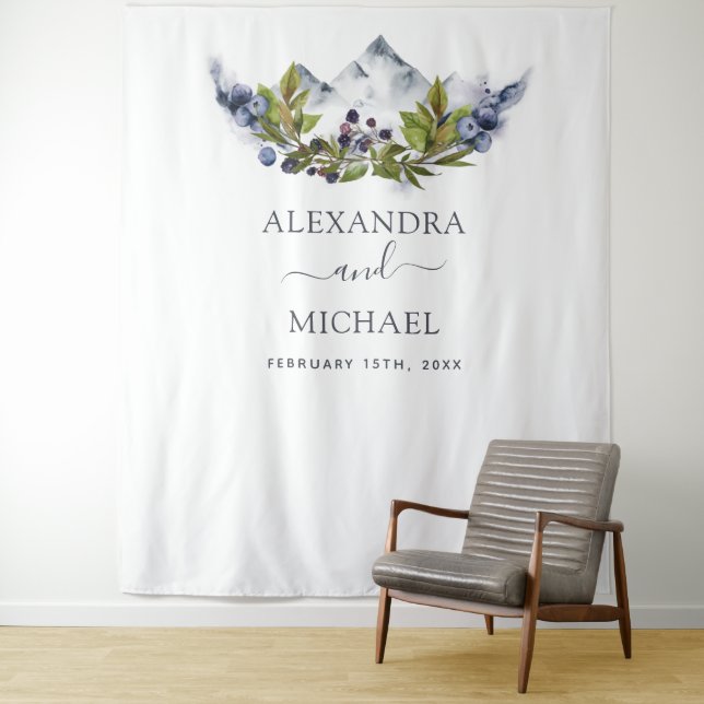 Tapete De Parede Pano de Fundo de Cabine de Fotos com Aquarela das  (In Situ)