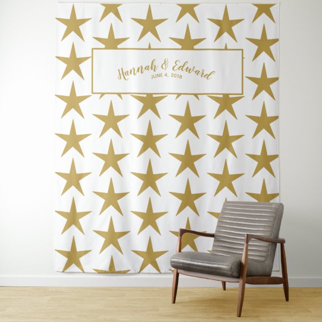 Tapete De Parede Pano de fundo de casamento, adereço para fotos, do (In Situ)