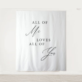 Tapete De Parede Pano de Fundo de Casamento com Caligrafia Elegante