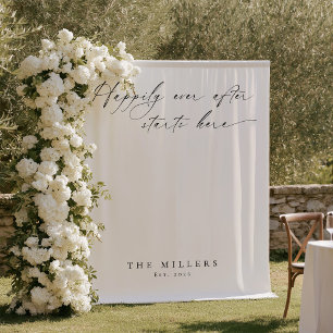Tapete De Parede Pano de Fundo de Casamento Feliz para Sempre Moder