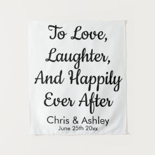 Tapete De Parede Pano de Fundo de Casamento Personalizado, Estandar