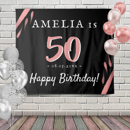 Tapete De Parede Pano de Fundo de Festa de Aniversário de 50 Anos P
