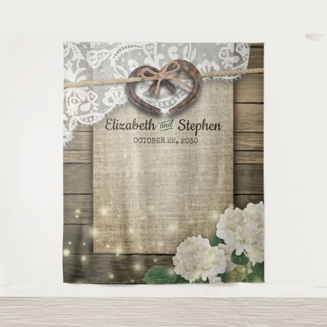 Tapete De Parede Pano de Fundo de Fotografia em Madeira de Hortênsi (Frente)