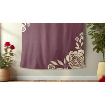 Pano de Fundo de Fotos de Chá de Noiva com Rosas D