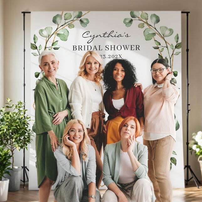 Tapete De Parede Pano de Fundo Geométrico de Folhas de Eucalipto pa (Criador carregado)