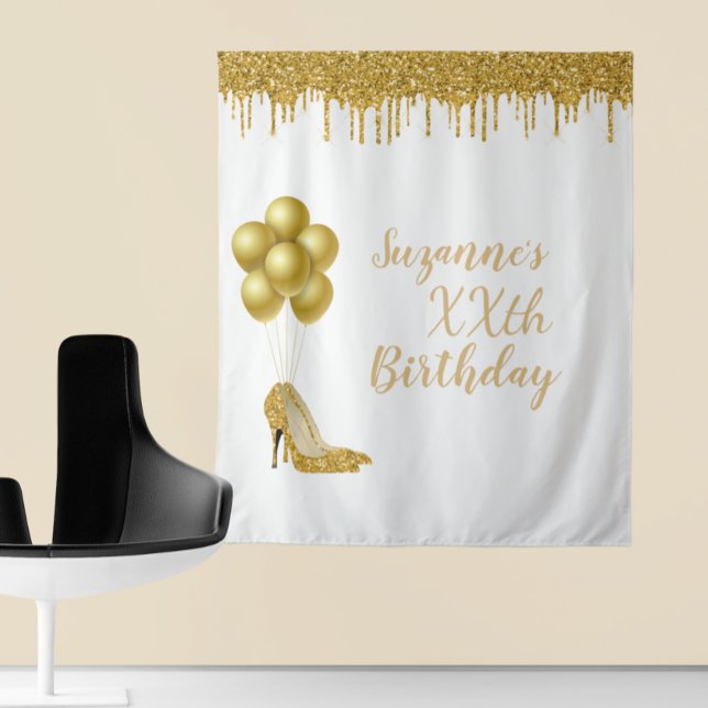 Tapete De Parede Pano de Fundo para Foto Personalizado Aniversário  (Criador carregado)