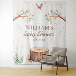 Tapete De Parede Pano de Fundo Personalizado Boho Floresta para Chá