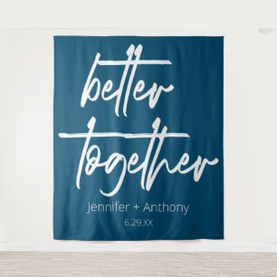 Tapete De Parede Pano de Fundo Personalizado Casamento Melhor Junto
