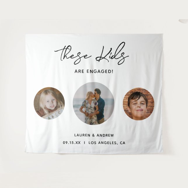 Tapete De Parede Panorâmica de Festa de noivado Fotográfica para Cr (Frente (Horizontal))