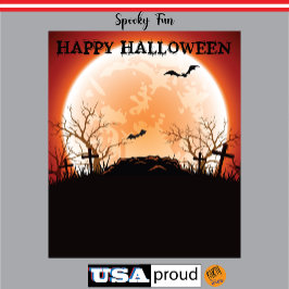 Tapete De Parede Panorâmica de Fotografias do Halloween Bat Social 