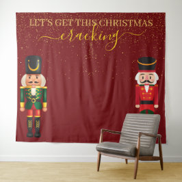 Tapete De Parede Panorâmica de Fotos de Natal Vermelho do Nutcracke