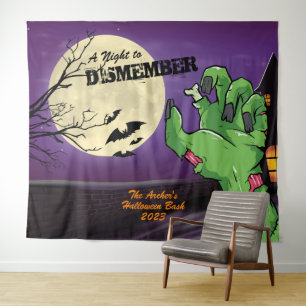 Tapete De Parede Panorâmica personalizada de fotos do Zombie Hallow