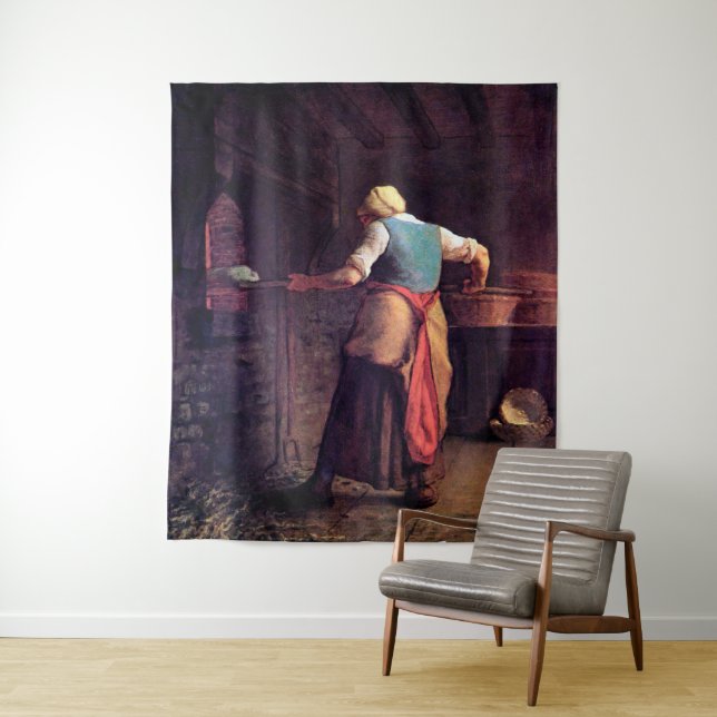 Tapete De Parede Pão de cozedura, Jean-Francois Millet (In Situ)