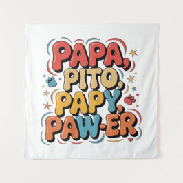 Tapete De Parede Papa Pito Pappy Pawer
