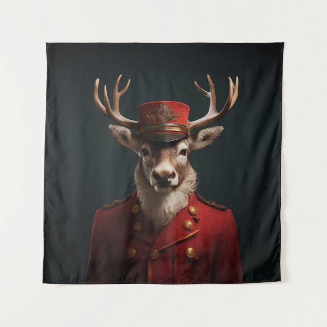 Tapete De Parede Papais noeis Reindeer (Frente)