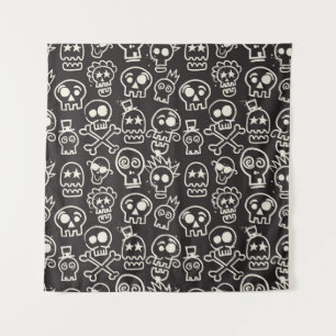 Tapete De Parede Papel de parede branco preto esmaecido