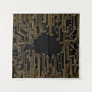 Tapete De Parede Papel de parede de fundo do conselho de circuito