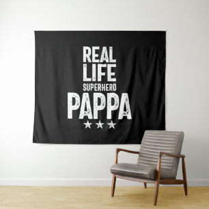 Tapete De Parede Pappa, super-herói da vida real Padre Presente