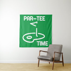 Tapete De Parede Par-Tee Time White