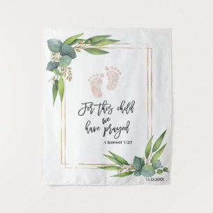 Tapete De Parede Para Esta Criança, Rezamos Bíblia Versa