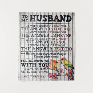 Tapete De Parede Para o meu Design do marido, novo presente para ca