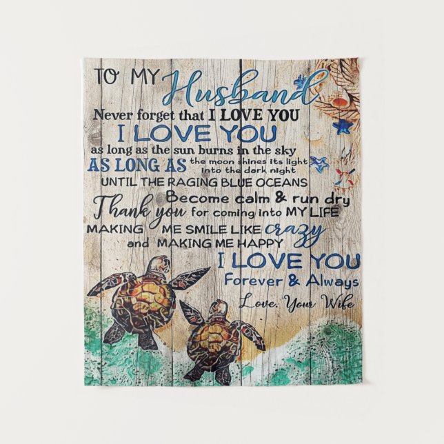 Tapete De Parede Para O Meu Homem Presente, Presente Personalizado  (Frente)
