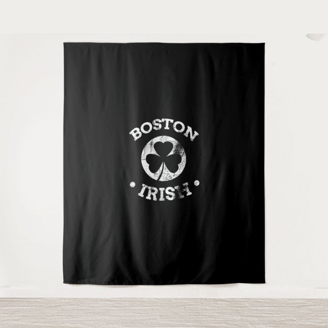 Tapete De Parede Parada de Dia de São Patrício de Boston, na Irland (Frente)