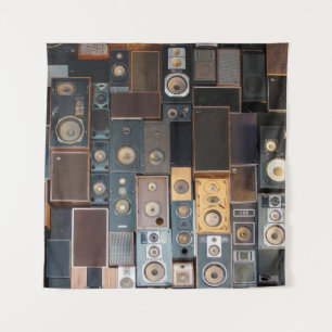 Tapete De Parede Parede de auto-falantes