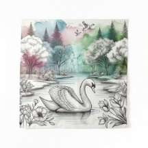 Parque 2 do Lago Serene Swan