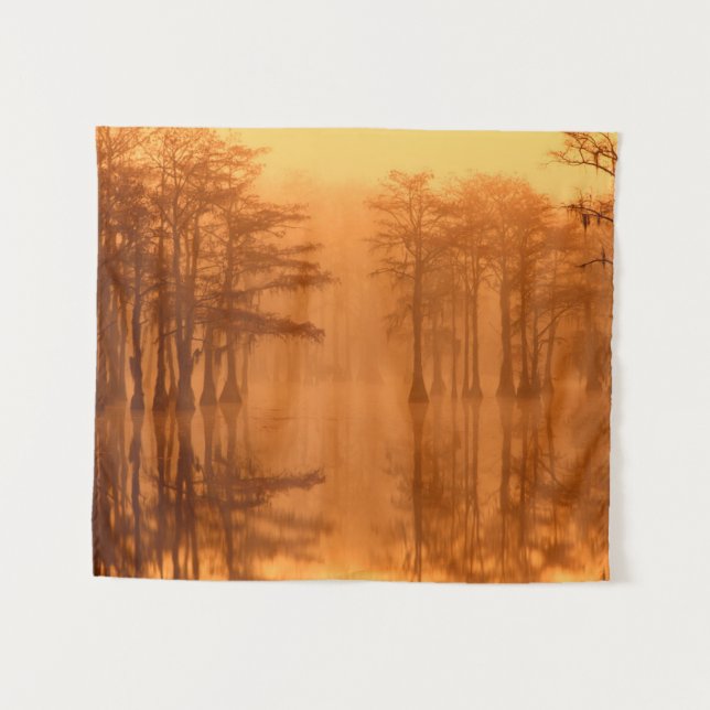 Tapete De Parede Parque Estadual de Cypress Trees George Smith (Frente (Horizontal))