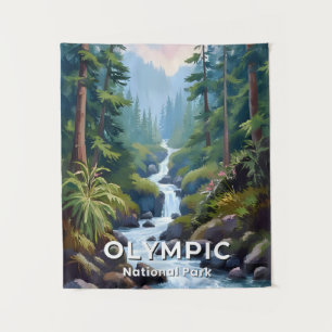 Tapete De Parede Parque Nacional Olympic   Viagem a Washington