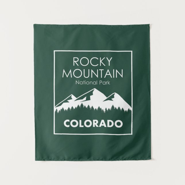 Tapete De Parede Parque Nacional Rocky Mountain (Frente)