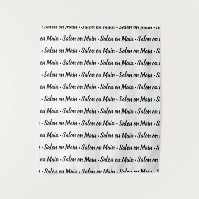 Tapete De Parede Passo Simples e Repetir Pequena Empresa Personaliz (Frente)