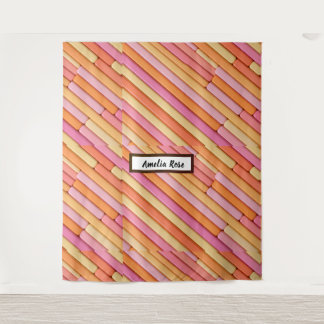 Tapete De Parede Pastel Geométrico Personalizado - Moderno
