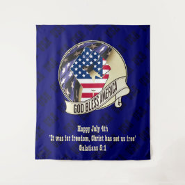 Tapete De Parede Pátria AMÉM DEUS ABENÇOE A AMÉRICA