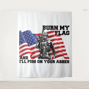 Tapete De Parede Patriota Americano