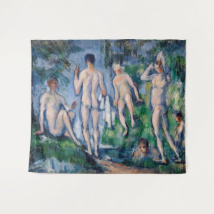 Tapete De Parede Paul Cezanne - Grupo de Banhistas
