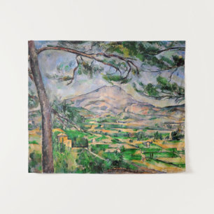 Tapete De Parede Paul Cezanne - Mont Sainte-Victoire e Grande Pinhe