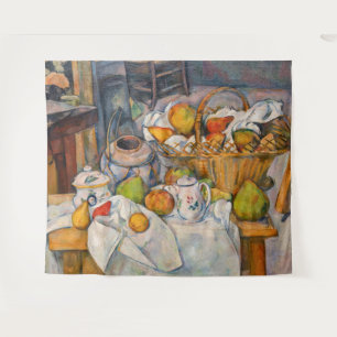 Tapete De Parede Paul Cezanne - Natureza Morta com Cesta