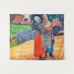 Tapete De Parede Paul Gauguin - Camponesas Bretãs