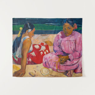 Tapete De Parede Paul Gauguin - Mulheres Taitianas na Praia