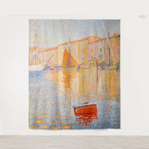 Tapete De Parede Paul Signac - A Boia Vermelha, Santo-Tropez