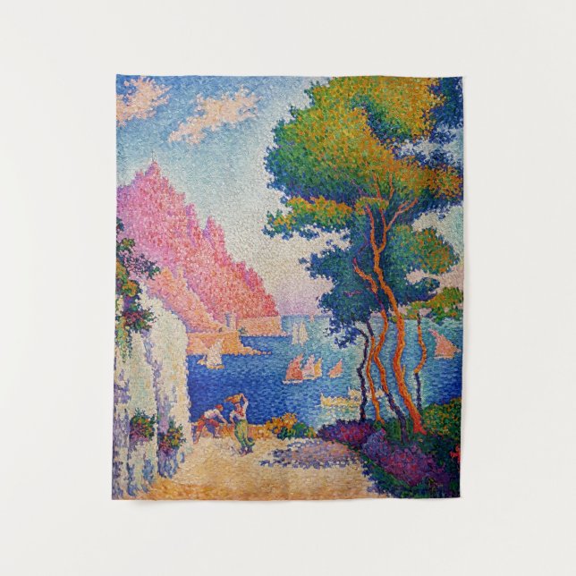 Tapete De Parede Paul Signac - Capo di Noli (Frente)