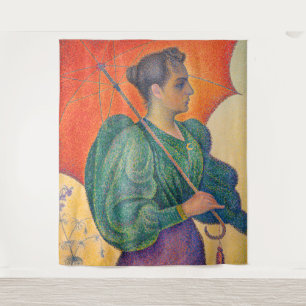 Tapete De Parede Paul Signac - Mulher com Guarda-Sol