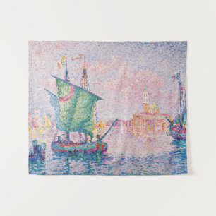 Tapete De Parede Paul Signac - Veneza, A Nuvem Rosa