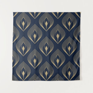 Tapete De Parede Pavock feather ombre padrão ditzy motif floral.