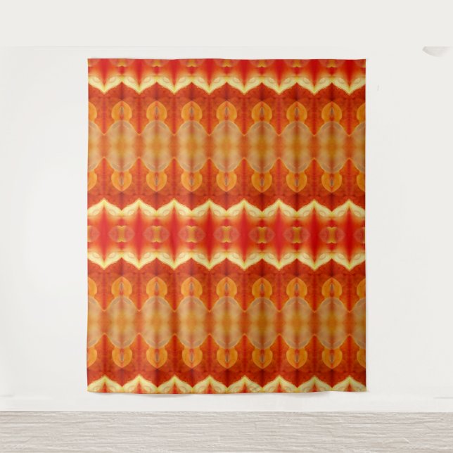 Tapete De Parede Peachy Ikat 6 (Frente)