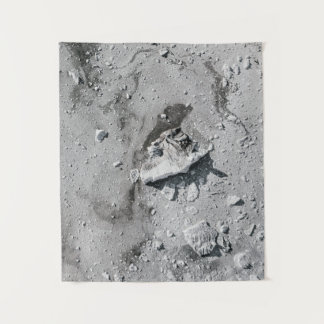 Tapete De Parede Pedras de cinza na sujeira de cinza